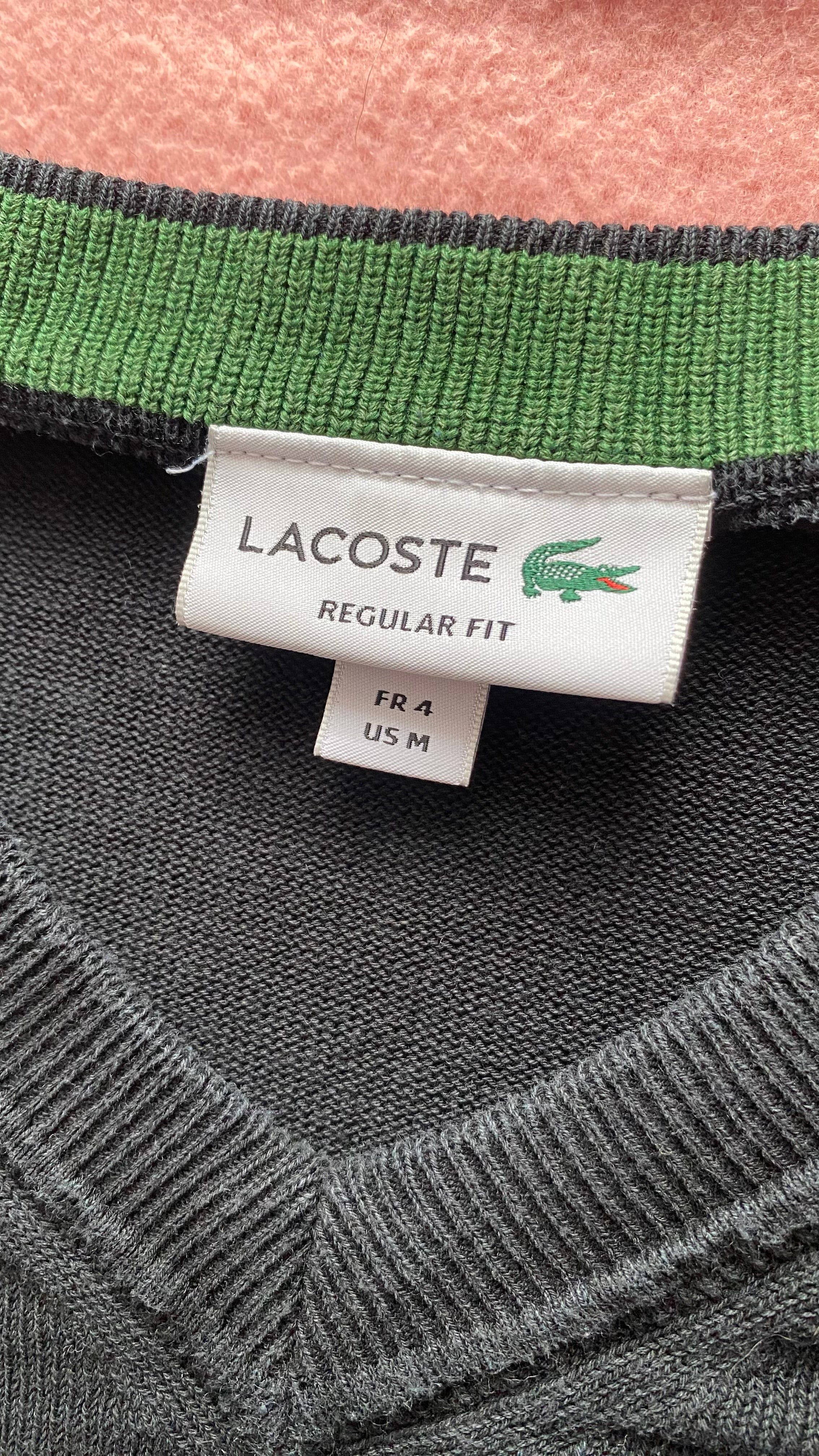 Sweter Lacoste 100% bawełna