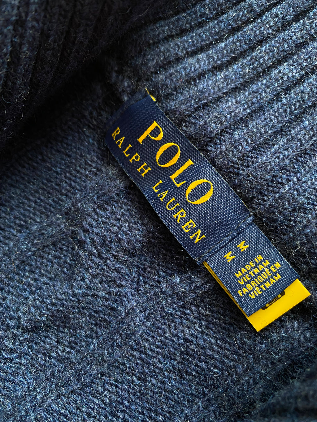 Sweter męski Polo Ralph Lauren granatowy