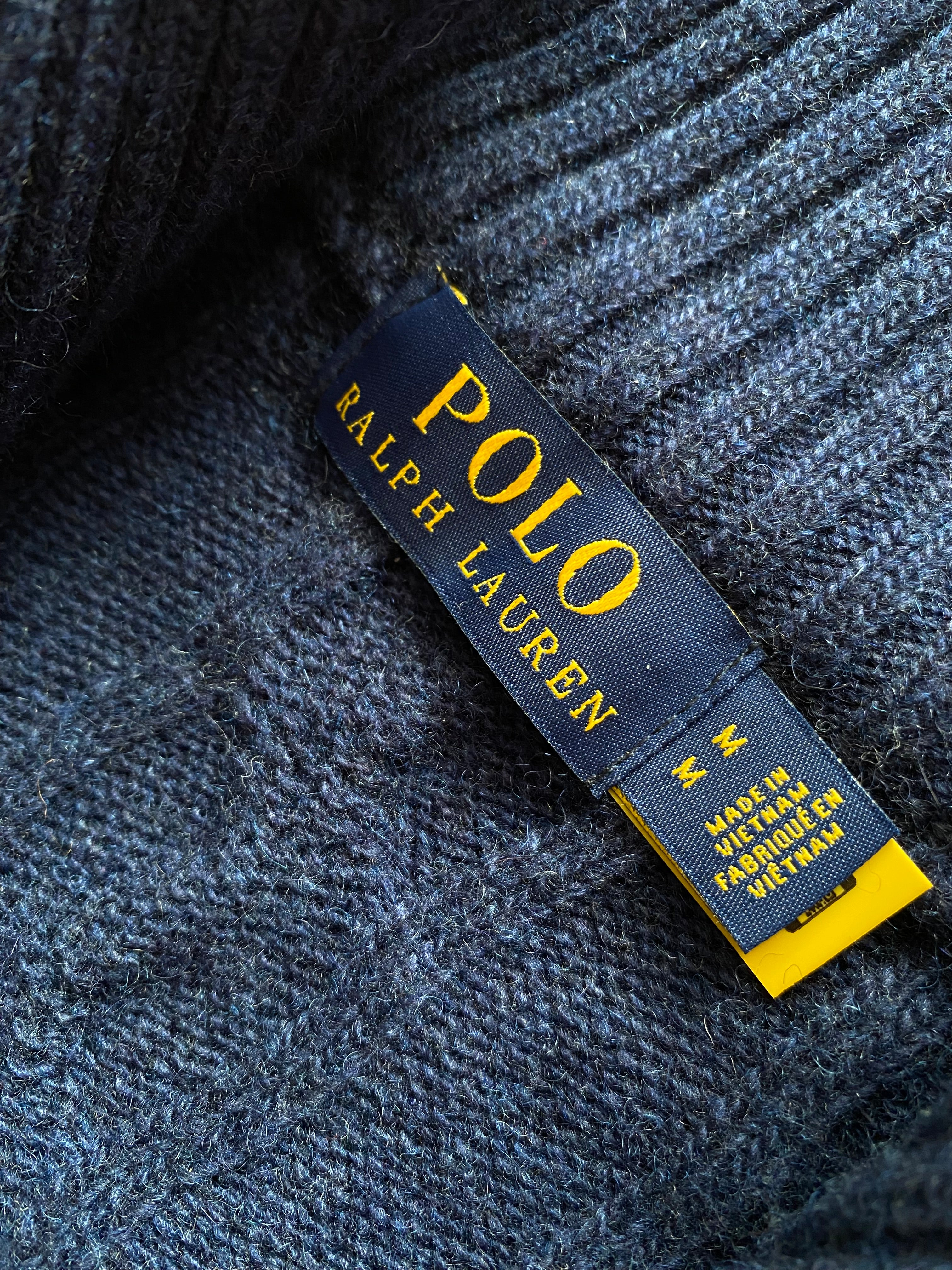 Sweter męski Polo Ralph Lauren granatowy