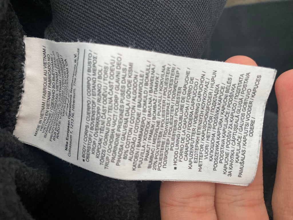 Bluza Nike czarna z kapturem