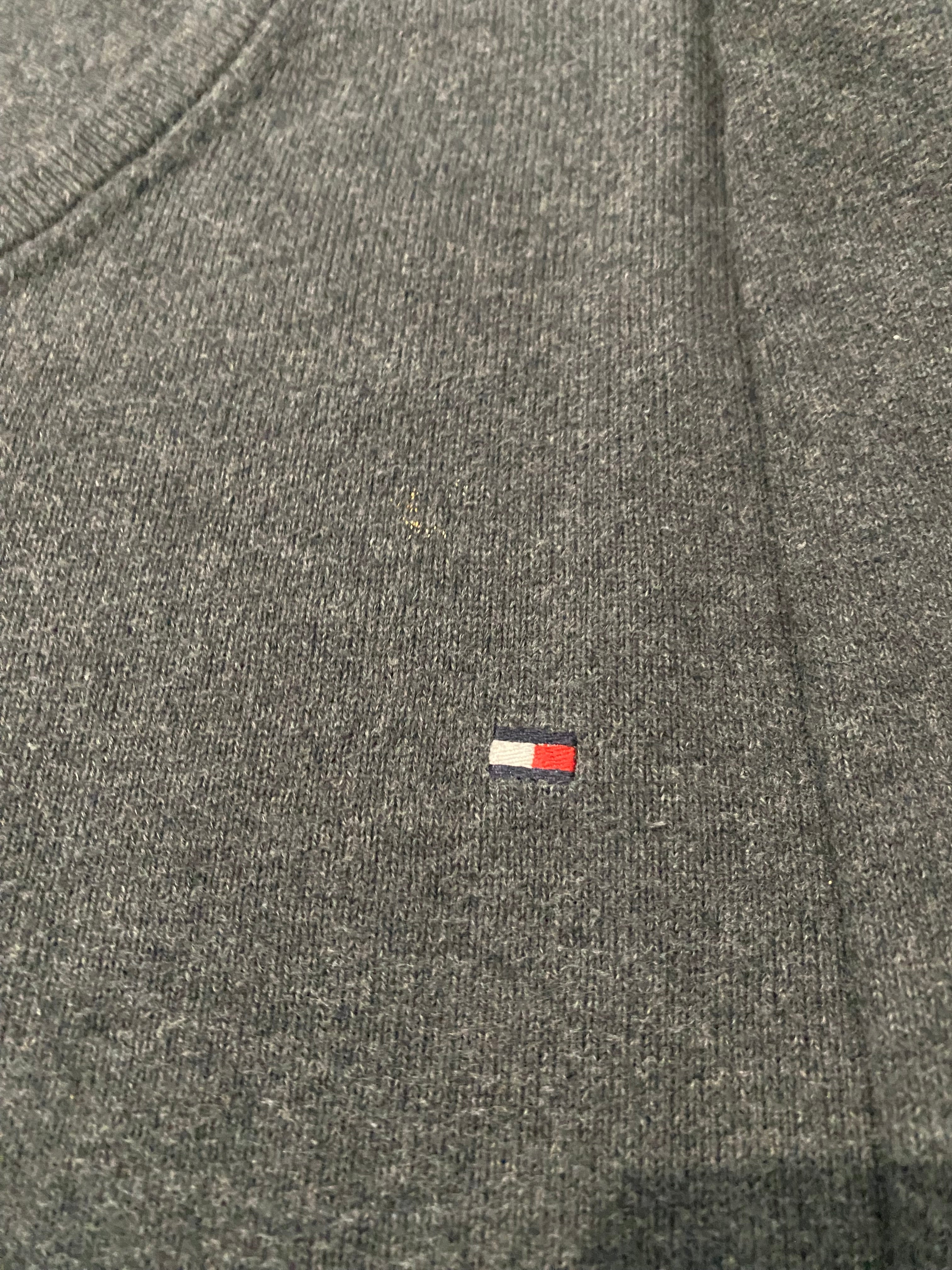 Sweter tommy hilfiger, bawełna pima, kaszmir