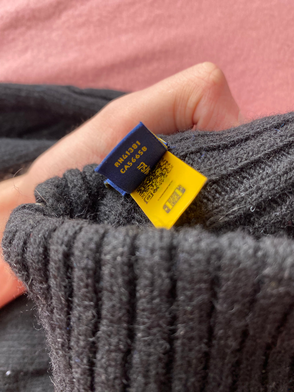 Sweter Polo Ralph Lauren czarny