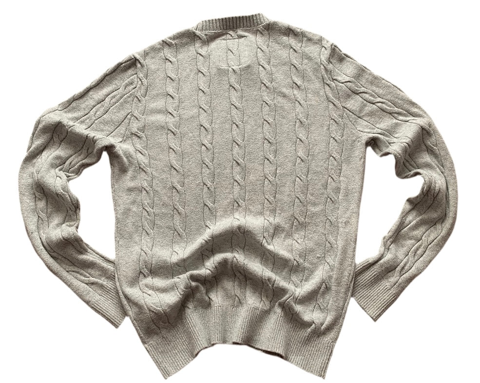 Sweter zimowy hollister, bawełniany